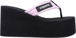 logo-patch flip flops