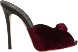 Bridget 120mm velvet pumps