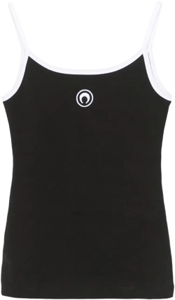 Moon Logo Ribbed tank top