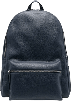 logo zipped backpack
