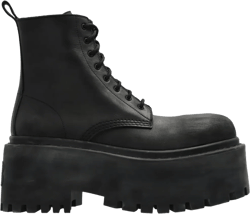 80mm Strike leather combat boots 