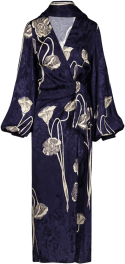 Spiritual Connections wrap dress 