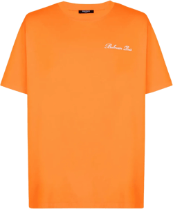 embroidered signature logo t-shirt 