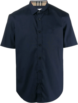 embroidered TB monogram shirt