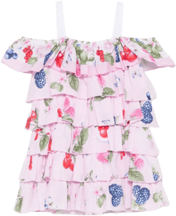 ruffled dress