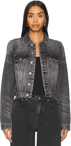 Maeve Fitted Denim Jacket GRLFRND