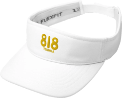 RIVEMU 818 Tequila Sun Visor Embroidered Adjustable Sports, Running, Tennis, Golf Visor White at Amazon Men’s Clothing store
