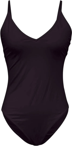Push Up Tummy Control Swimsuit for Women, Shapewear One Piece Bathing Suit with Lace Up Back Detail Black Small