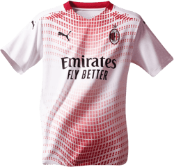 [757278-02] Mens Puma AC MILAN AWAY SHIRT REPLICA