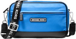 Michael Kors Women's Medium Nylon Crossbody Bag (Bright Blue)