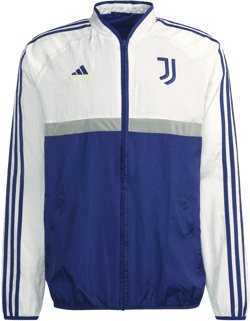 adidas Men's Juventus 2021/22 Icon Jacket Blue/White