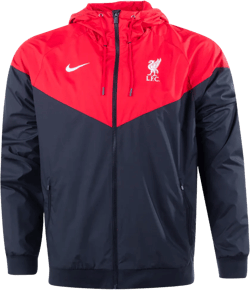Nike Men's Liverpool FC Windrunner Jacket Black/University Red