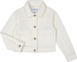 Mayoral Denim Jacket in Natural
