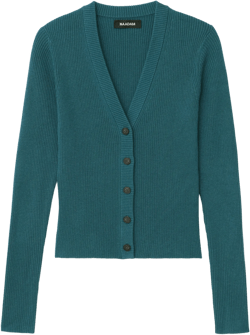 Silk Cashmere Cropped Cardigan
