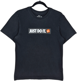 Nike Black JDI Cotton Tee Shirt Size S
