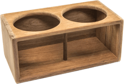 Whitecap Teak Two Insulated Drink Rack [62612]