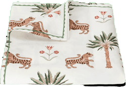 TABLECLOTH TIGER PALM TIGEREYE