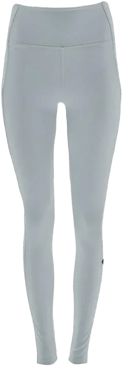Women's Solid Bamboo Luxe Leggings with Pockets - Pearl Blue