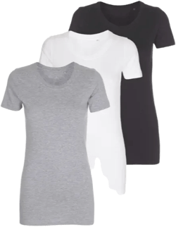 Fitted T-shirt - Paketerbjudande (3 st)