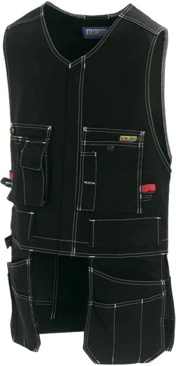 Blaklader Work Tool Vest - Belt- Waistcoat with Multiple Pockets in Cotton - 3105 1370