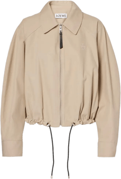 Loewe Women's Natural Cotton Bomber Jacket