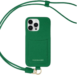 Maison De Sabre Women's Green Sling Phone Case