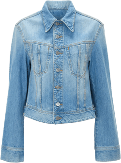 Denim Jacket In Light Blue Wash