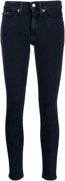 mid-rise skinny jeans