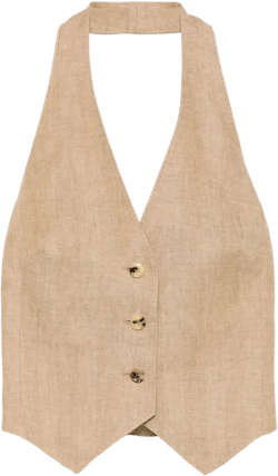 `sauro` Vest In Brown