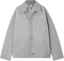 Light Grey Washed Denim Jacket