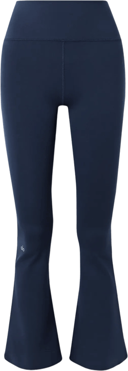 Airbrush Flared Leggings In Blue