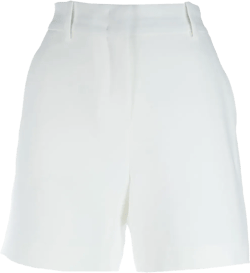 high-waisted shorts