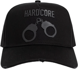 tonal-print baseball cap