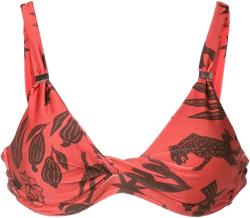 Carla tie-strap bikini top