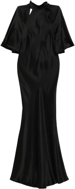 backless gown