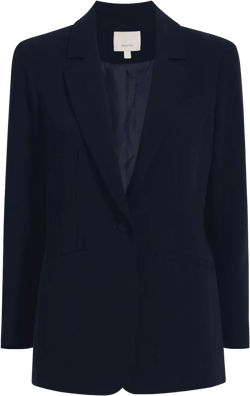 Karlie single-breasted blazer