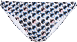 eye-print bikini bottoms