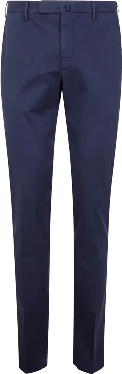 slim-cut chino trousers
