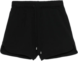 logo-print track shorts