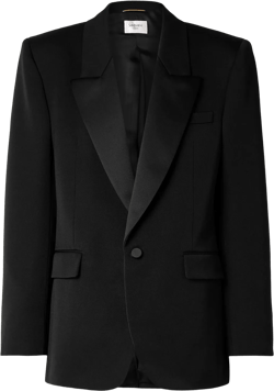 Single Breasted Black Blazer