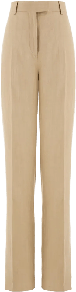 tailored high-waisted trousers