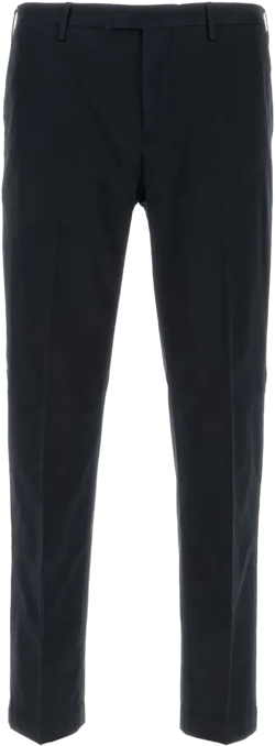 stretch-design tapered trousers