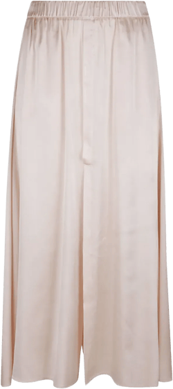 satin midi skirt