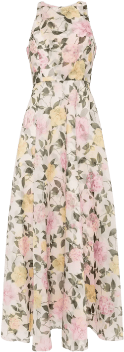 Kate floral-print gown