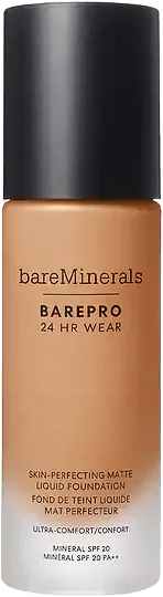 Bare Pro 24 Hour Matte Perfection Liquid Foundation In Med. Deep 40 Neutral