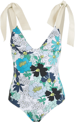 Contessa print swimsuit