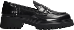 stud-embellished loafers
