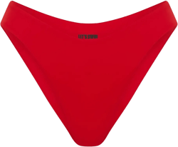 high-waist bikini bottoms 