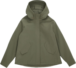 Rokka&Rolla Women's Hooded Rain Jacket Utility Parka Small Olive
