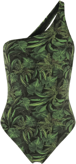 Coqueiral one-shoulder swimsuit